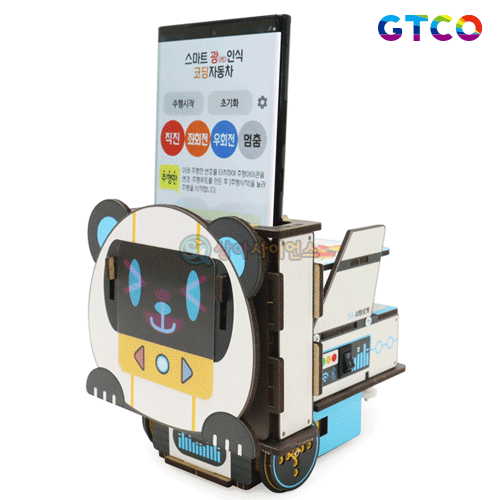 SA GTCO 스마트 광코딩 서빙판다로봇(1인용 포장)